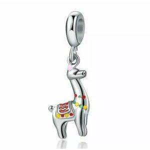 Lama Silver Charm For Pandora Bracelet